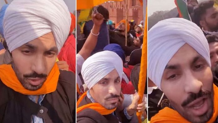 दीप सिद्धू सोशल मीडिया