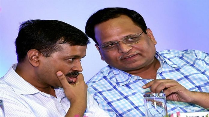 अरविंद केजरीवाल-सत्येंद्र जैन