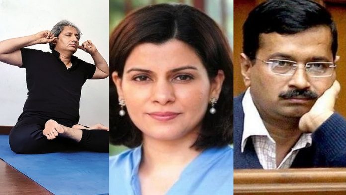 रवीश कुमार-निधि राजदान-अरविंद केजरीवाल