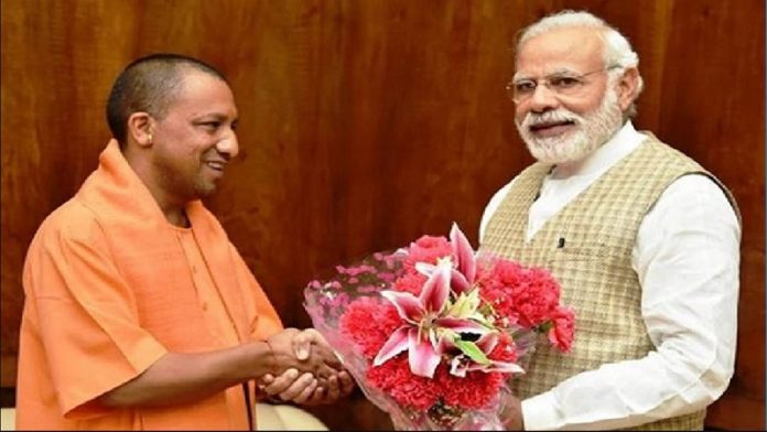 पीएम मोदी, सीएम योगी, श्रीराम एयरपोर्ट