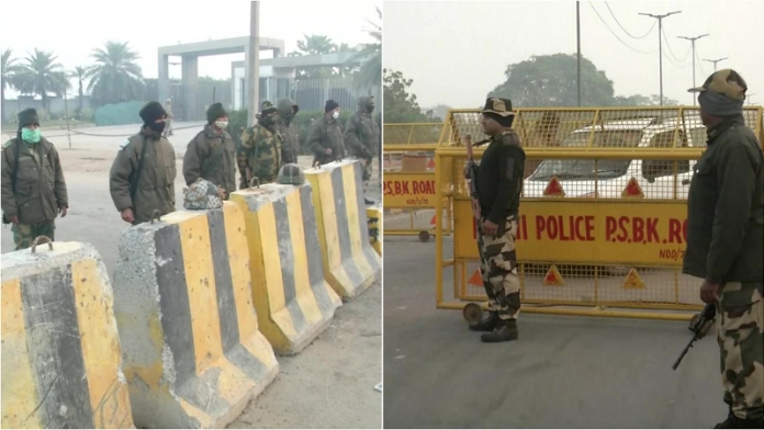 चक्का जाम, दिल्ली पुलिस
