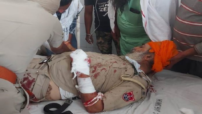 निहंग सिखों का हमला, पुलिस
