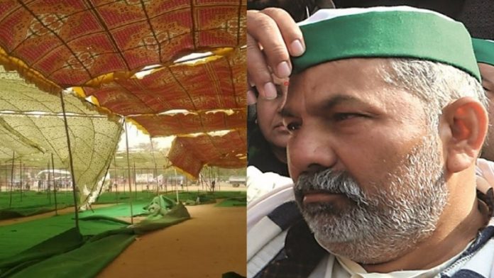 राकेश टिकैत, जयपुर, फ्लॉप रैली
