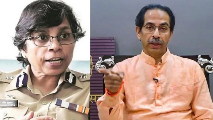 रश्मि शुक्ला पत्र, उद्धव सरकार