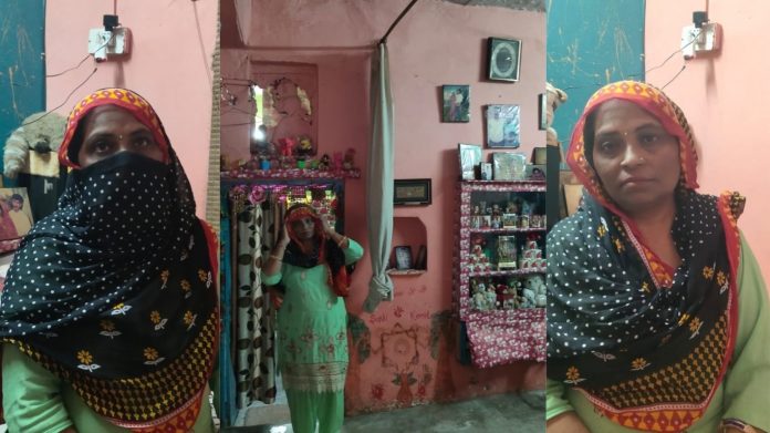 सराय काले खां दलित सुमित माँ