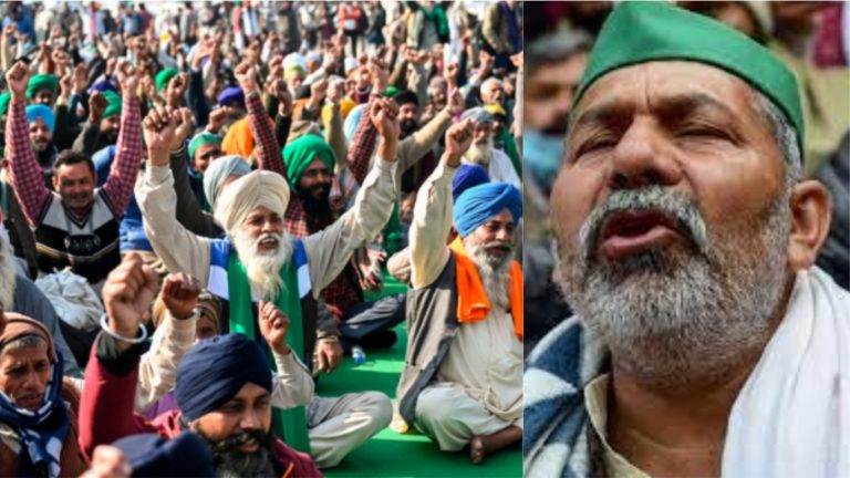 पाइप पर धार्मिक झंडा लगा दिया तो क्या पाप कर दिया?: टिकैत ने 26 मार्च को भारत बंद का ऐलान करते हुए दिखाए तेवर