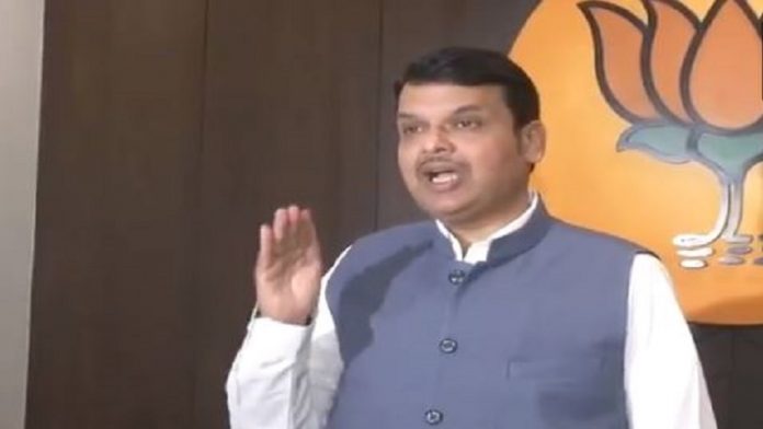 महाराष्ट्र के पूर्व मुख्यमंत्री देवेंद्र फडणवीस