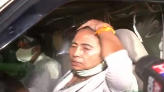 नंदीग्राम ममता बनर्जी घायल