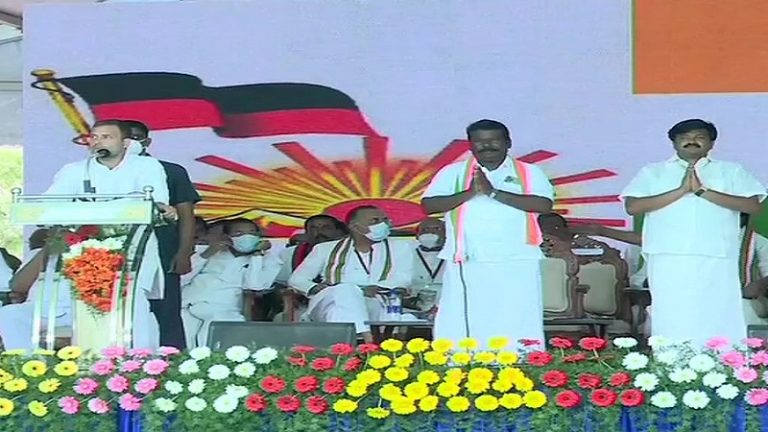 ‘हम BJP और RSS को कुचल कर टुकड़े-टुकड़े कर देंगे’: चेन्नई में राहुल गाँधी ने दी धमकी