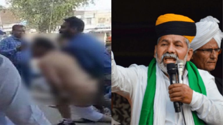 पंजाब में अरुण नारंग की लिंचिंग के पीछे भाजपा का हाथ, हमारे लोगों ने केवल काले झंडे दिखाए: राकेश टिकैत