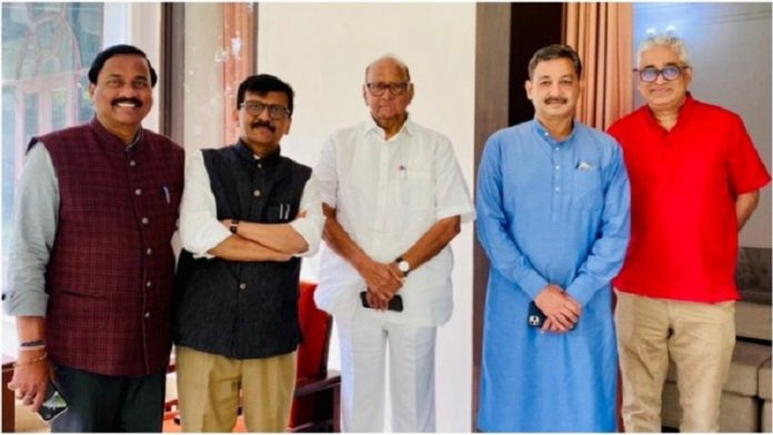 संजय राउत, राजदीप सरदेसाई