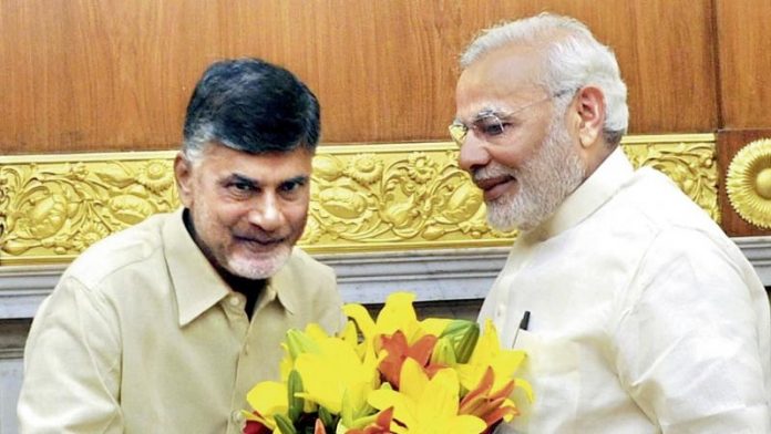 TDP, भाजपा, विलय, नायडू