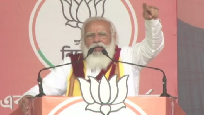 नरेंद्र मोदी, कूच बिहार, बंगाल