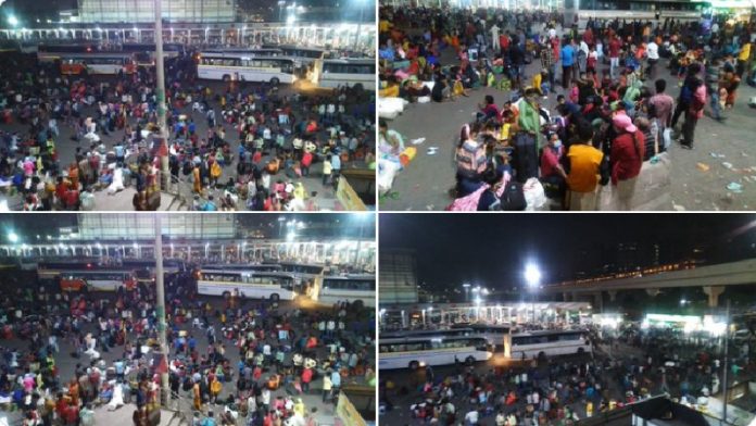 दिल्ली, कर्फ्यू, प्रवासी मजदूर