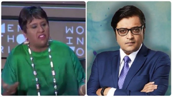 बरखा दत्त और अर्णब गोस्वामी