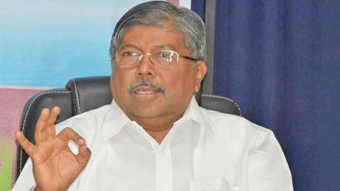 भाजपा प्रमुख चंद्रकांत पाटिल