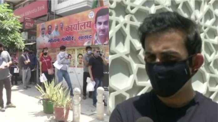 गौतम गंभीर, फैबीफ्लू टैबलेट, AAP नेता