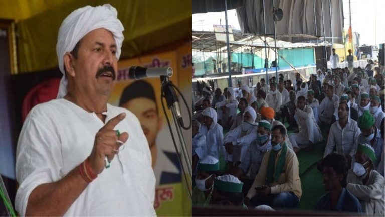किसान महापंचायत: पंडाल खाली देख निराश हुए BKU अध्यक्ष नरेश टिकैत, धरनास्थल हुआ खाली