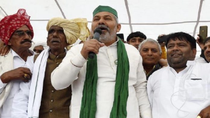 बीकेयू नेता राकेश टिकैत