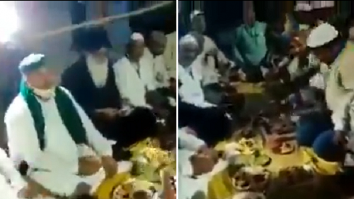 गाजीपुर बॉर्डर, राकेश टिकैत, इफ्तार पार्टी