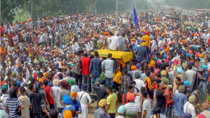 पंजाब किसान प्रदर्शन