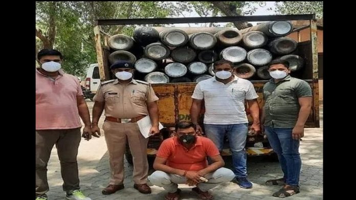 फरीदाबाद, ऑक्सीजन कालाबाजारी