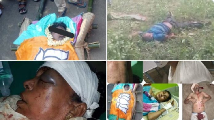 बंगाल , हत्या, TMC, भाजपा