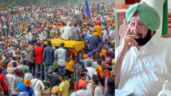 कैप्टेन अमरिंदर सिंह, किसान आंदोलन, कोरोना