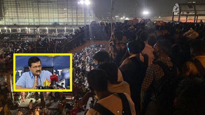 दिल्ली मजदूर लॉकडाउन