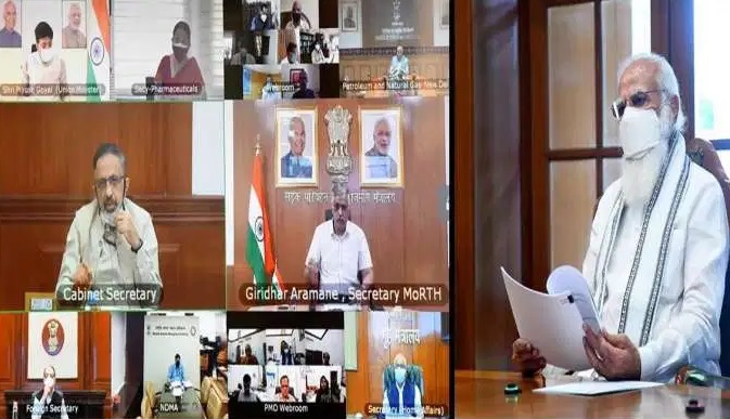 कोरोना मोदी मीटिंग