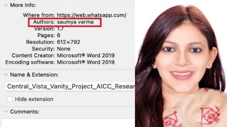 क्या JNU की पूर्व छात्रा सौम्या ने तैयार किया कॉन्ग्रेस का टूलकिट: 2019 लोकसभा चुनाव के वक्त भी थी एक्टिव