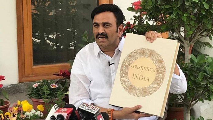 सांसद कृष्णम राजू