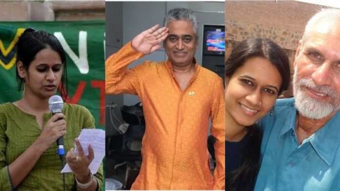 राजदीप सरदेसाई नताशा नरवाल