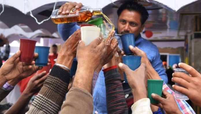 कोरोना शराब काढ़ा