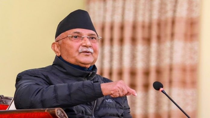 नेपाल पीएम के पी शर्मा ओली