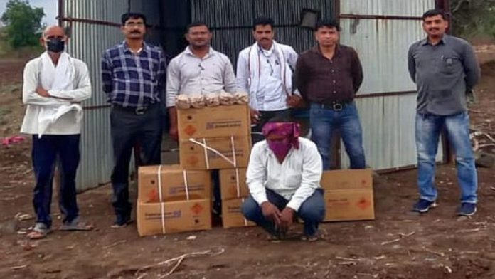 महाराष्ट्र, जिलेटिन छड़, डेटोनेटर