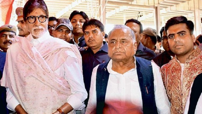 मुलायम सिंह यादव गाँव प्रधान