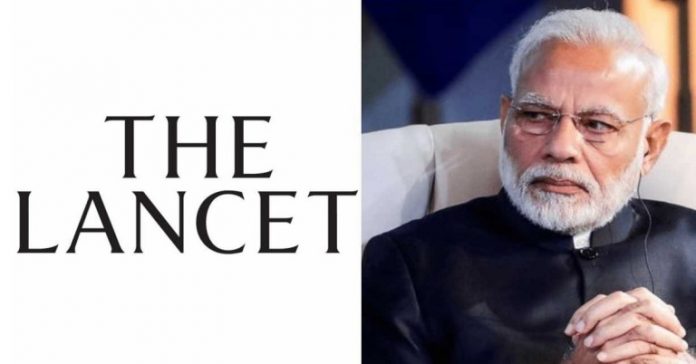 लैंसेट मोदी कोरोना