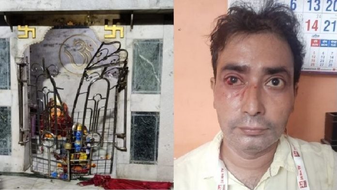 कोलकाता, हिंसा, मंदिर, पत्रकार