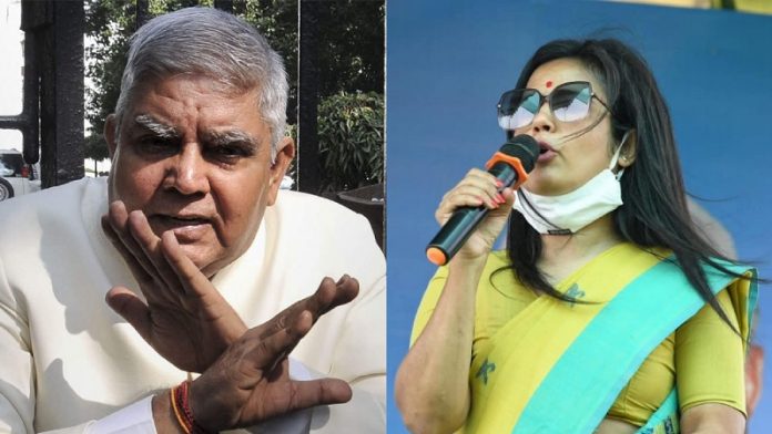 जगदीप धनखड़, महुआ मोइत्रा