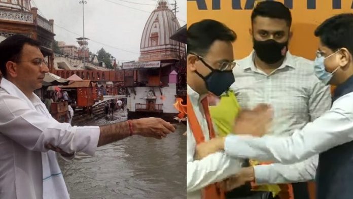 जितिन प्रसाद, भाजपा, शामिल