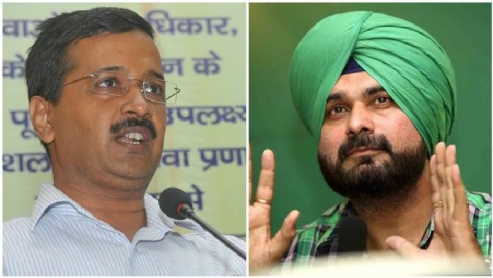 सिद्धू, कॉन्ग्रेस, पंजाब, केजरीवाल, अमरिंदर