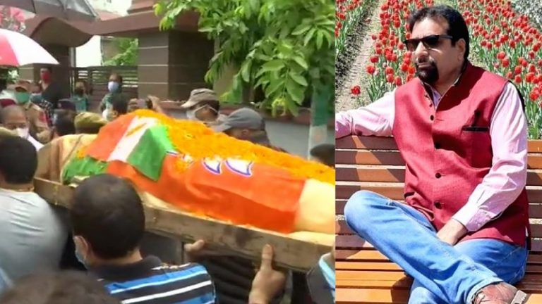 ‘हिंदुत्व ठगों’ को धमकी, भगवा व स्वस्तिक का अपमान: जो राकेश पंडिता के हत्यारों की भाषा, लेफ्ट और विपक्ष की वही है बोली