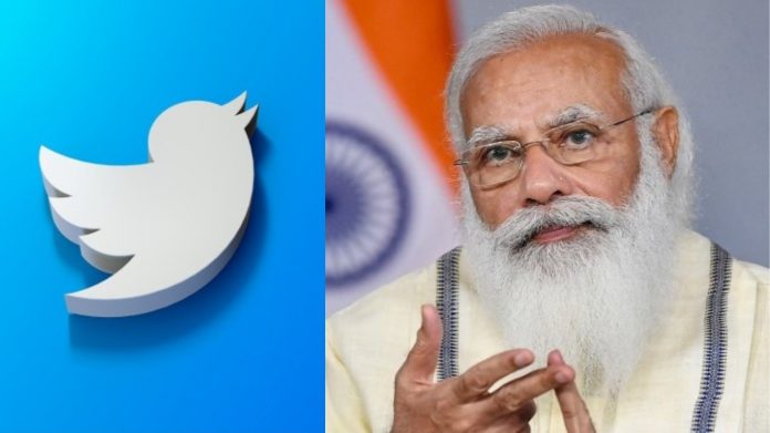 ट्विटर, मोदी सरकार