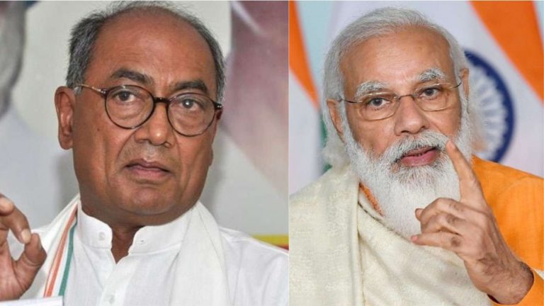 ‘मोदी सत्यानाशी, जहाँ जाते हैं सत्यानाश करते हैं’: कॉन्ग्रेस नेता दिग्विजय सिं​ह के फिर बिगड़े बोल, PM को जी भर कोसा