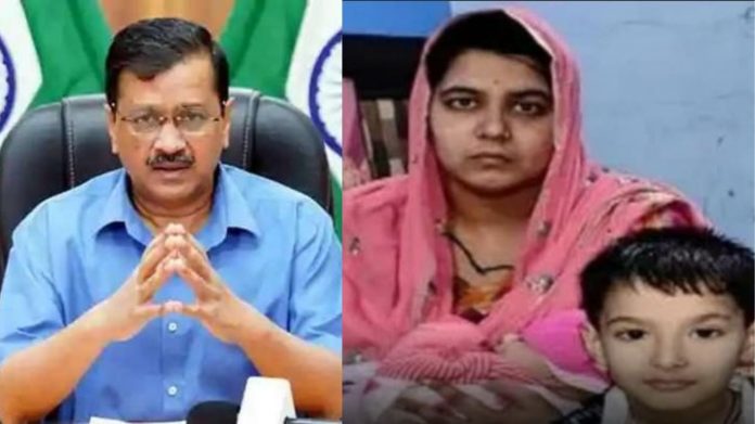 अरविंद केजरीवाल, अमित राणा की पत्नी