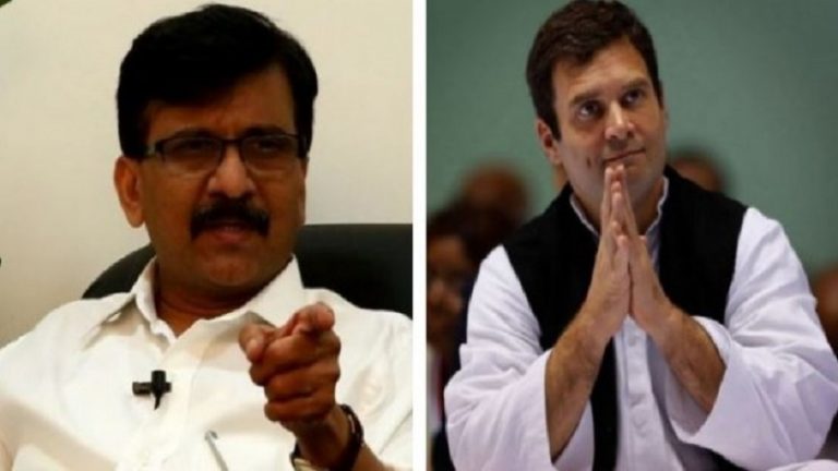 ‘राहुल गाँधी देश के प्रमुख नेता’ Vs ‘राहुल गाँधी केवल ट्विटर पर सक्रिय’ – 5 दिन में बदला समीकरण, खुल कर खेल रही शिवसेना