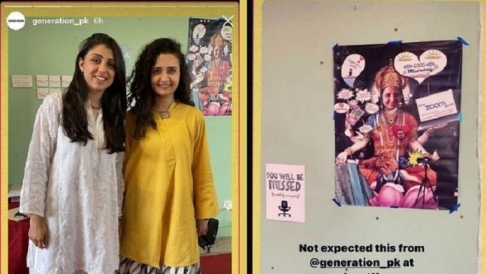 पाकिस्तानी कपड़ा ब्रांड, हिंदू देवी का मजाक