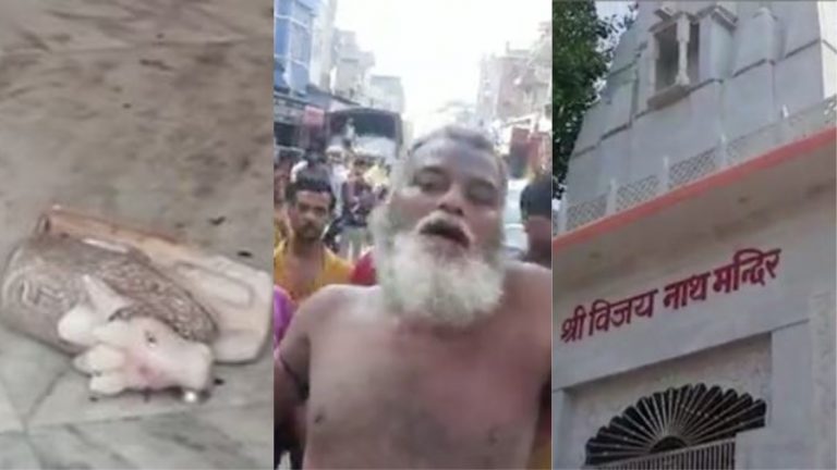 कन्नौज के मंदिर में घुसकर दिलशाद ने की तोड़फोड़, उमर ने बताया- ये सब किसी ने करने के लिए कहा था