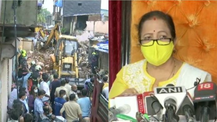 मलाड हादसा, मुंबई मेयर किशोरी पेडनेकर